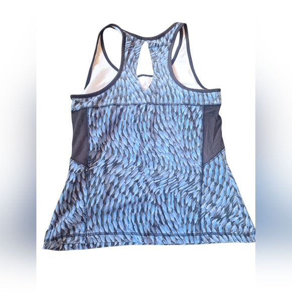 Everlast Sport Blue and Black Patterned Tank - Picture 4 of 11